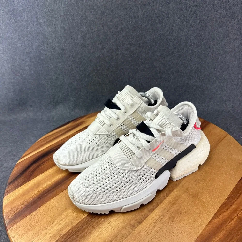 Adidas Originals POD-S3.1 Womens Running Shoes White Solar Red G27946 Size 7 - Picture 6 of 12